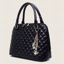 Women PU Shell Shoulder Bag / Tote / Satchel / Clutch - White / Blue / Gold / Black