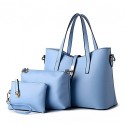 Women's Fashion Casual Vintage Solid PU Leather Messenger Shoulder Bag/Totes